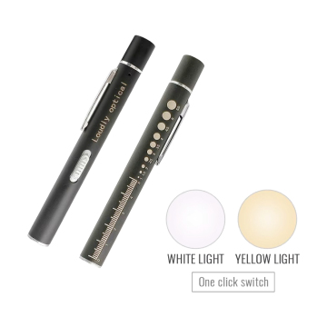 Preço barato óptico Dual Light Source Pen Torch Pt-3