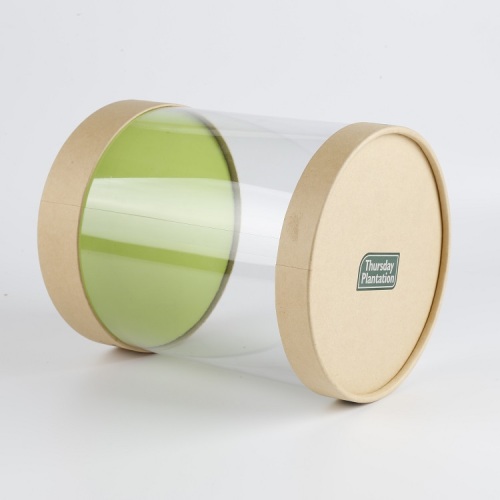 Customized Kraft Paper Oil Food Packaging Tube Box