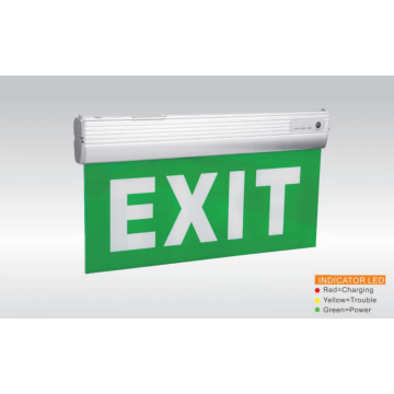 exit sign for aluminum acrylic