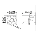 Hot Sale Crown AGX04028 DC FAN cooling fan