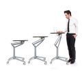 Height Adjustable by manual bed table