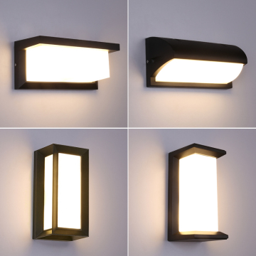 Modern Minimalist Waterproof Outdoor LED Wall Light