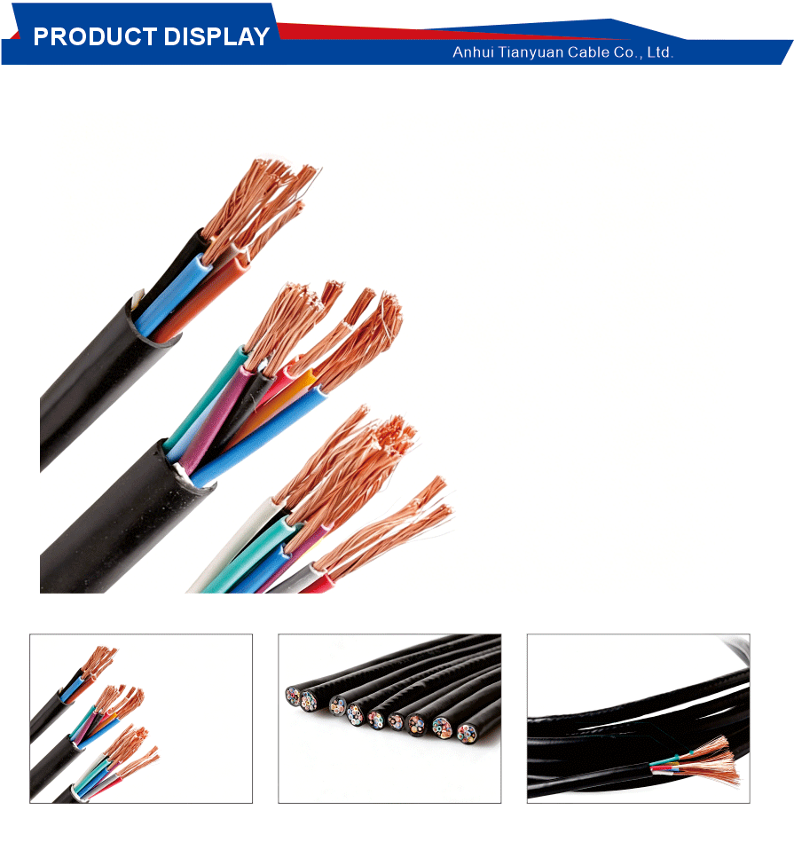 Flame resistant control cable