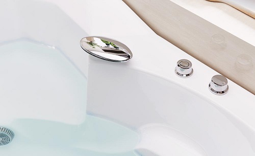 Corner massage tub whirlpool bathtub