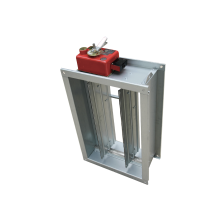 Vários tipos de amortecedores corta-fogo