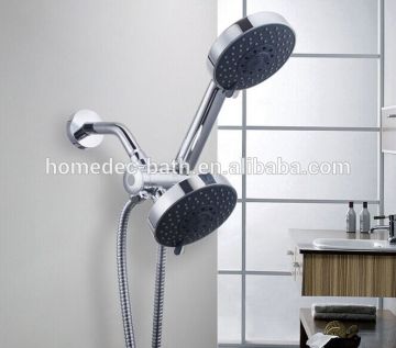 5 functions chrome wall mounted bath combine shower head set