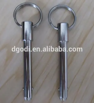 custom stainless steel spring loaded lock pin