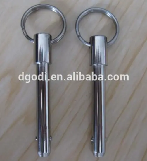 custom stainless steel spring loaded lock pin