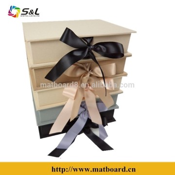 luxury presentation box for photo frame or wedding album