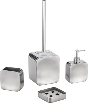 Conjunto de accesorios de baño de acero inoxidable de moda
