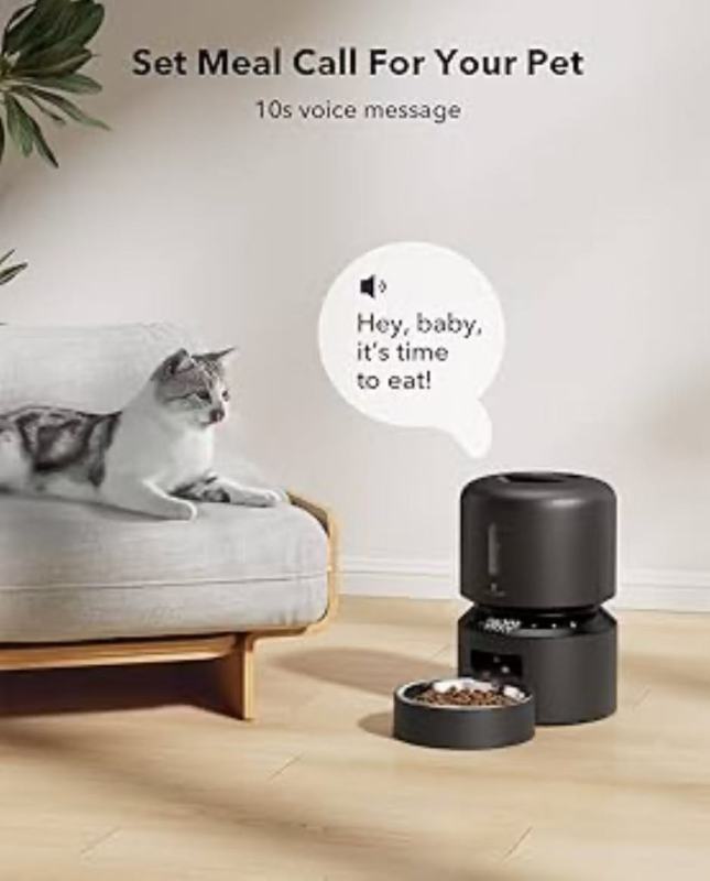 Smart Pet Feeder with Timer and App Control