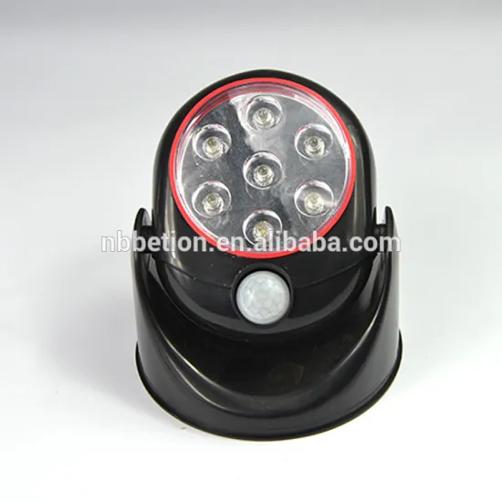 7 led sensor Light battery Powered sensor light motion sensor light night light