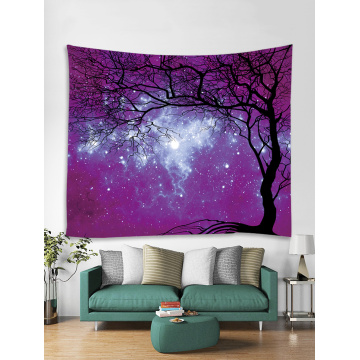 Tapestry Wall Tapestry Wall Hanging Galaxy Tapestry Sky Tapestry Tree Tapestry Night Sky Tapestry for Bedroom Home Dorm Decor