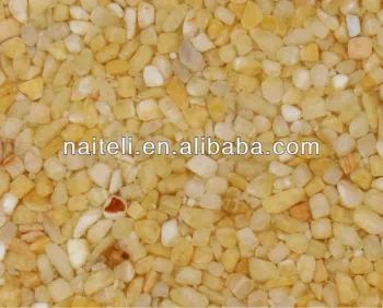New Table Top Material Natural Resin Cobble Stone Tile