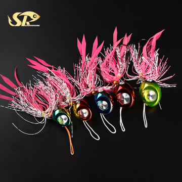 Kabura Slider señuelos 3.6 cm 80g Trolling Jig Head Fishing Lure YJ418