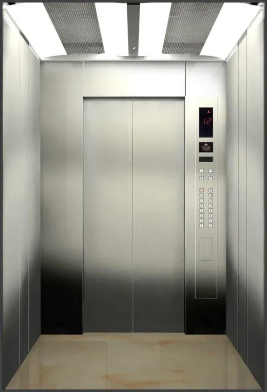 2020 Hot Sale Stainless Steel Gearless Home Lift Passenger Elevator Without Machine Room