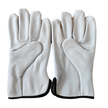 OEM Custom Top Grain Goatskin Rigger Gloves for Work Protection