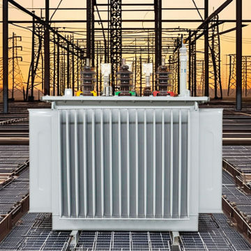 High Voltage Power Transformer Oil Type Three Phase