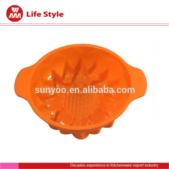 Orange Silicone Cake Mould