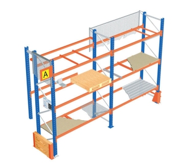VNA แคบและชั้นวางเหล็กและชั้นวางเหล็ก