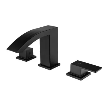 Factory Price Deck Mounted 3 Holes SUS304 Waterfall Bathroom Faucet