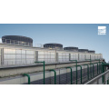 Anti-fog mechanical ventilation cooling tower