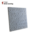 Feng shui auspicious cloud carved floor tile