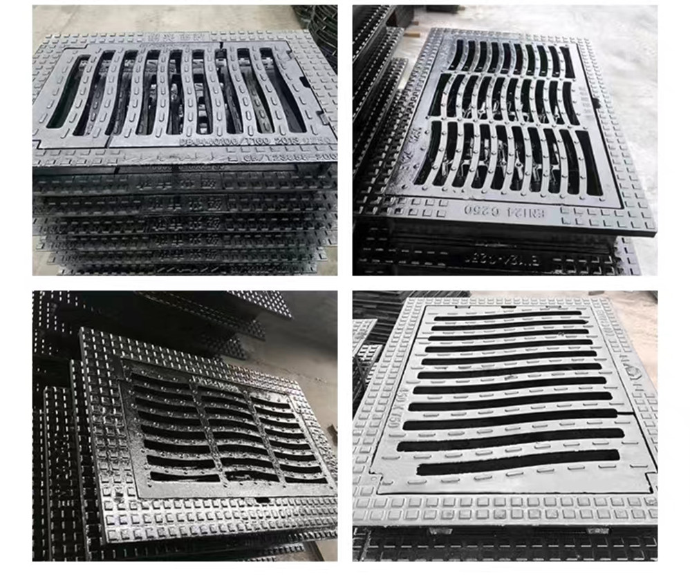 Anti-setting ductile iron rainwater grate