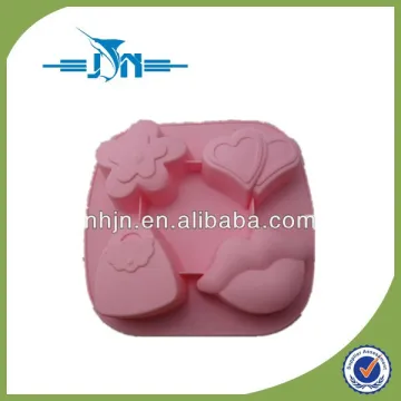 New 2015 Lip Shaped Cakes Pan Silicone Mickey Mouse Cake Mold