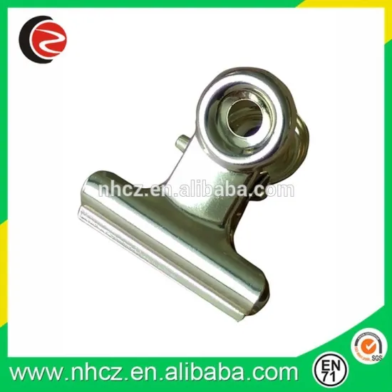 Silver Round head metal paper clips