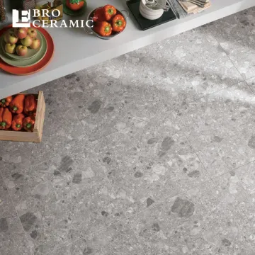 Modern Tile Terrazzo Design Porcelain Matt Surface Bathroom Floor Tiles