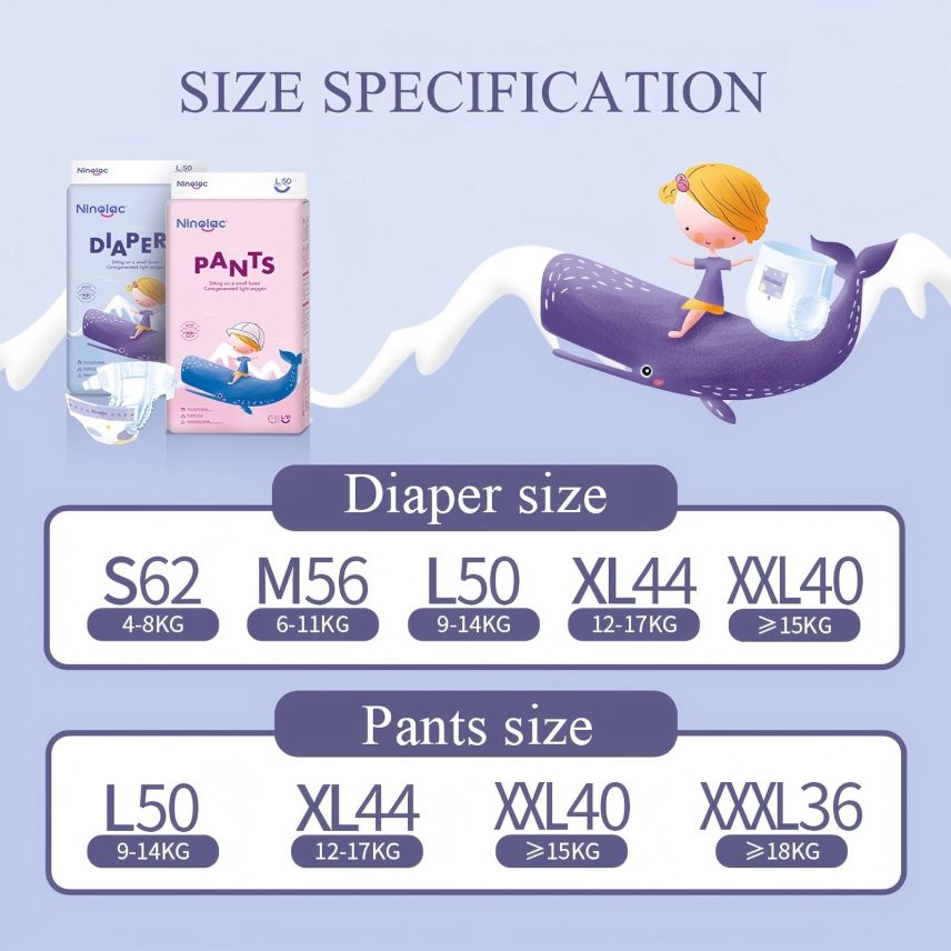 Wholesale Baby Diaper Designed for Dryness and Comfort