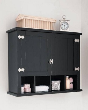 Two Shaker Doors Bathroom Wall Mounted Medicine Cabinet