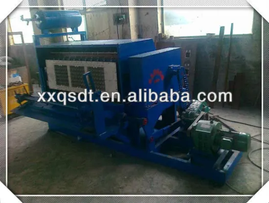 2016 hot sale paper pulp molding egg tray machine