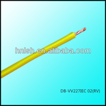 pvc insulated and sheathed single core copper wire
