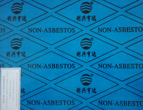 WNY200 não folha de articulação de borracha do asbesto