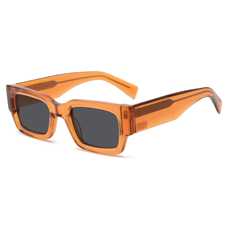 Luxury Polarized Square Acetate Sunglasses