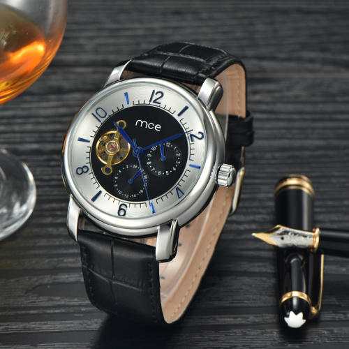 custom western face dial mechine automatic watch