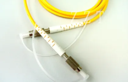 Single Mode Corning Fiber Optical Patch Cords Sx Rohs , Din / Upc