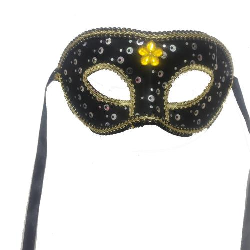 Maschera di alta qualità con fiore e glitter