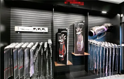 Wholesale Best Retail Shop Fittings Golf Club Display Stand