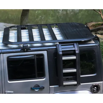 Maiker Aluminum Roof Rack for Jeep Wrangler JKU 4x4 - Car Luggage Racks by Maiker Manufacturer