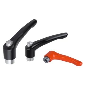 Stainless steel clamping lever, adjustable clamp lever, quick lever clamp