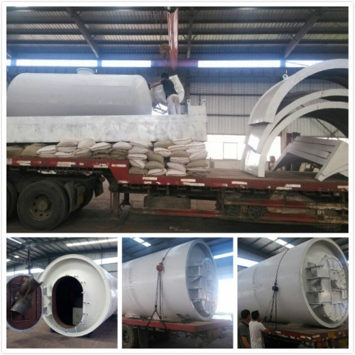hot sale tire pyrolysis recycling to oil machine