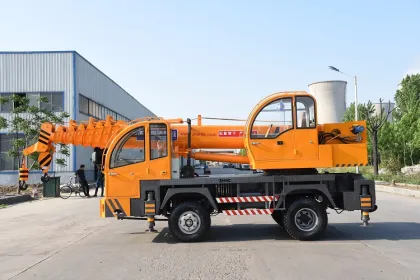 10 ton mobile crane boom crane