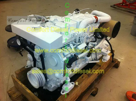 cummins marine propulsion engine 6CTA8.3-M, 220-300HP/2200rpm with marine engine for fishing boat, barge boat