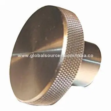 Brass knob, CNC machining, for musical instrument, small MOQ