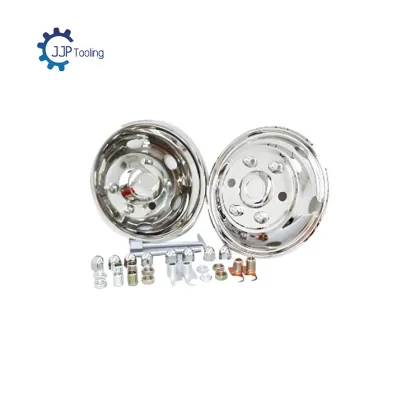 Stainless Steel 10-Hole Wheel Cover for 22.5 Inch Wheels