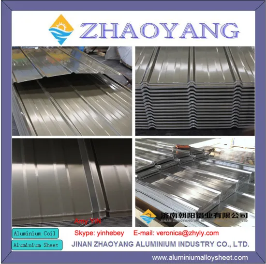 1060 3003 corrugated aluminum plate