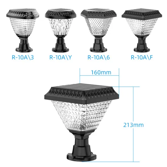 Affordable Outdoor Waterproof ABS 5W Monocrystalline Silicon Solar Lantern Gate Light for Garden Décor